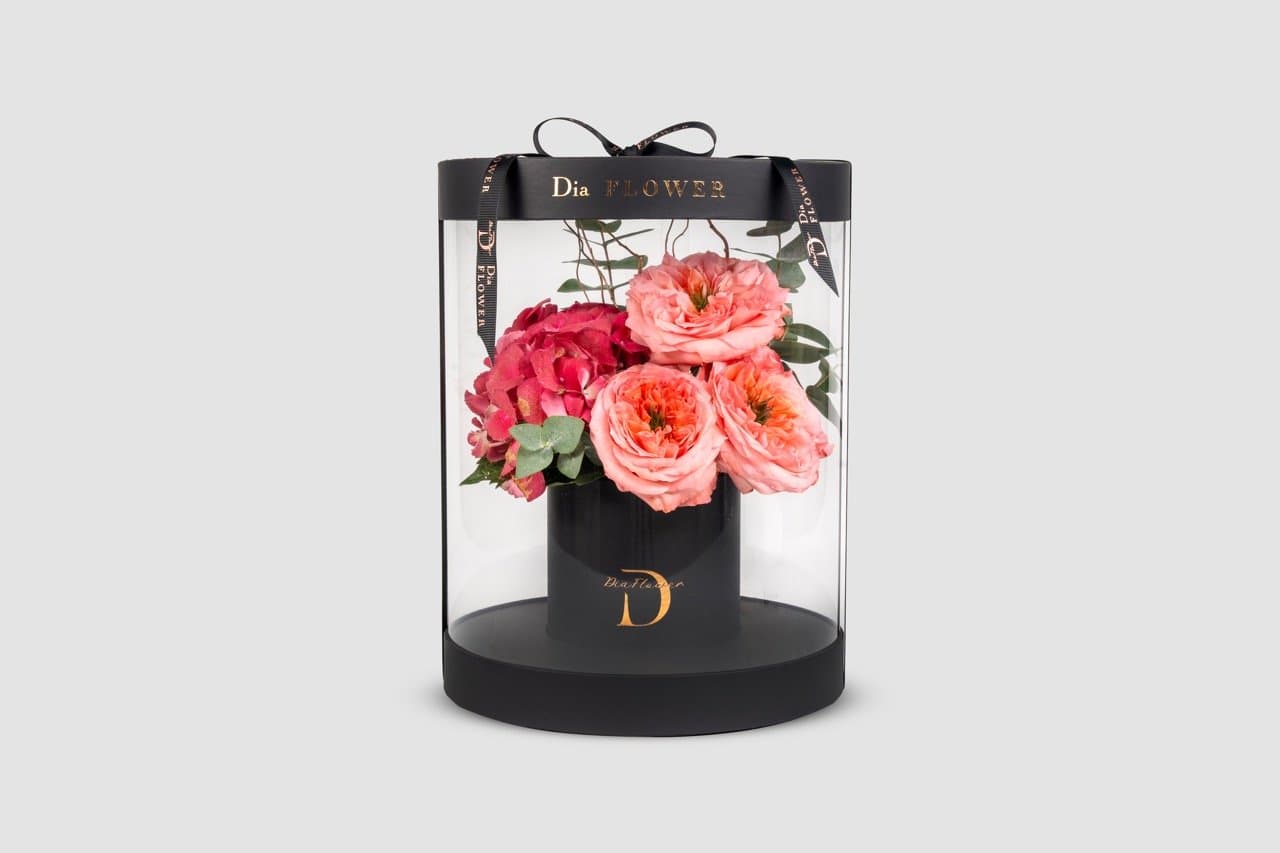 Small Bold Blush floral arrangement	